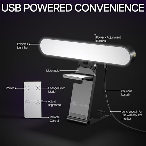 Lampe de webcam pour vidéoconférence LF-WL1 éclairage autonome pour écran - 2