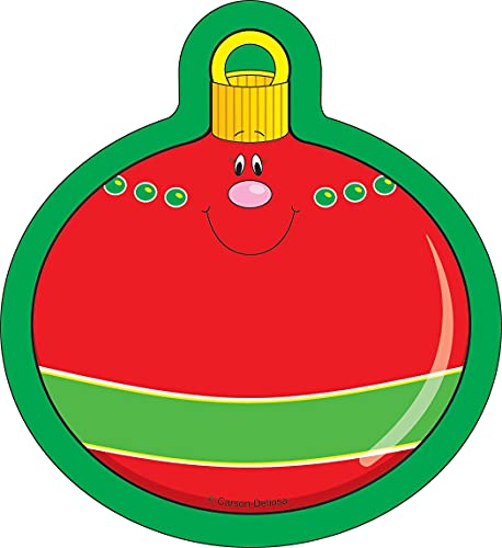 Carson Dellosa Education Carson Dellosa Christmas Ornaments Cut-Outs (120029) Carson Dellosa Education Carson Dellosa Christmas Ornaments Cut-Outs (120029)