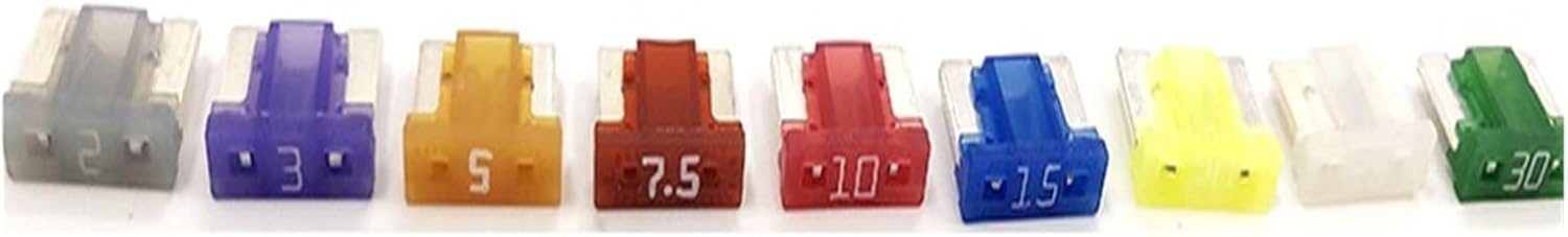 Blade Fuses 50pc Assortment Pack - Car Electrical Replacement Fuse(30Amp 50pcs)