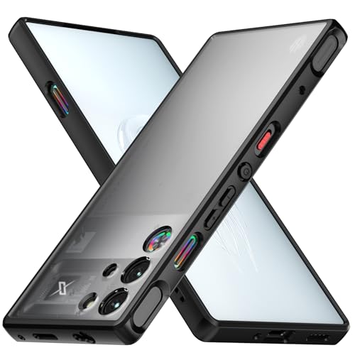 Coque Nubia Red Magic 10 Pro Foluu en polycarbonate et TPU noir