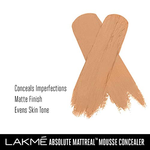 Lakme Absolute Mattereal Mousse Concealer 02 Natural, 9 g - Image 5