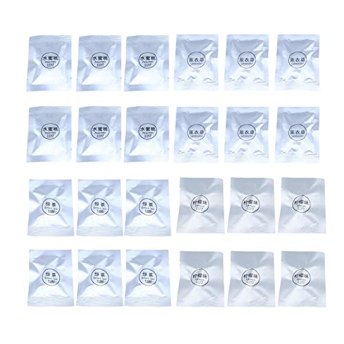 6 Car Air Fresheners Refills for Cute Bear Pilot Car Air Fresheners & Duck Air Fresheners Vent Clip, Peach, Lavender, Lemon or Green Tea