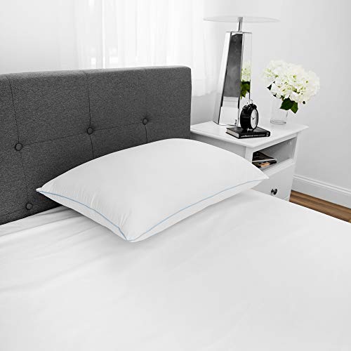 Sensorpedic Position Fiber Filled Bed Pillow With Cotton Cover, 2 Count (Pack Of 1), White #TOP6