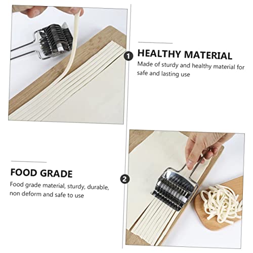 Alipis set de 2 cortadores de acero inoxidable para cocina miniatura 2