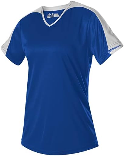 558VG - Fastpitch JERSEY Girls - XS - RY/WH