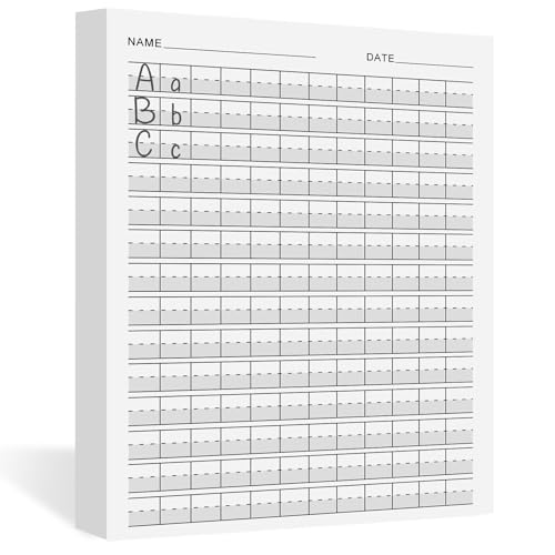 Papier d'écriture pour débutants Eaasty lot de 200 feuilles de 21,6 x 27,9 cm