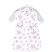Hudson Baby Infant Girl Long-Sleeve Fleece Sleeping Bag, Basic Pink Floral, 12-18 Months