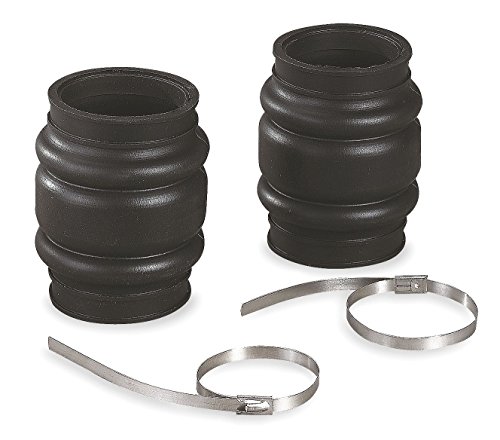 Lovejoy Size D8 Universal Joint Lower Type Boots and Ties (Set of 2)
