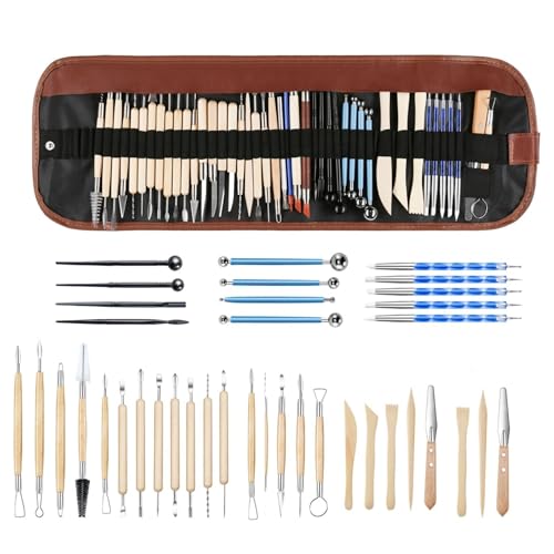 Outils en argile polymère double face pour sculpter sans traces