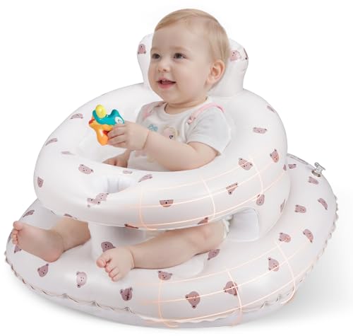 Inflatable Baby Seat, 3-36 Months, Sit Me Up Floor Seat with Pump
