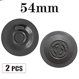 Sage Cleaning Tablets 2PCS Universal 54mm Sage Coffee Machine Cleaning Tablets Silicone Coffee Machine Handle Cleaning Pad Compatible with Most for Espresso Machines - Image 2