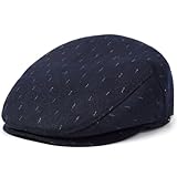 Men's Newsboy Hat with Earflaps Flat Ivy Caps Irish Cabbie Cap