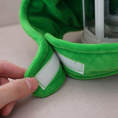 Amosfun Chapéu de Sapo de Pelúcia Cachecol Boné Orelhas Animal Touca Cheia de Inverno Chapéu de Esqu