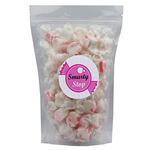 Gourmet Soft and chewy Salt Water Taffy Candy - Individually Wrapped - Bulk bag (Peppermint, 3 Pound (Pack of 1)) - Thumbnail 3