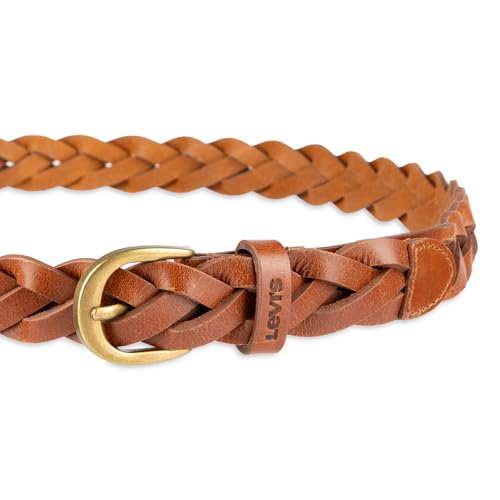 Levi's womens Fully Adjustable Casual Leather Braided Belt for Jeans and Dresses3