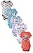Calvin Klein Baby Boys' Assorted Short Sleeve Bodysuit, Coral/Blue/Motorcyle, 0-3 Months (Pack of 5)