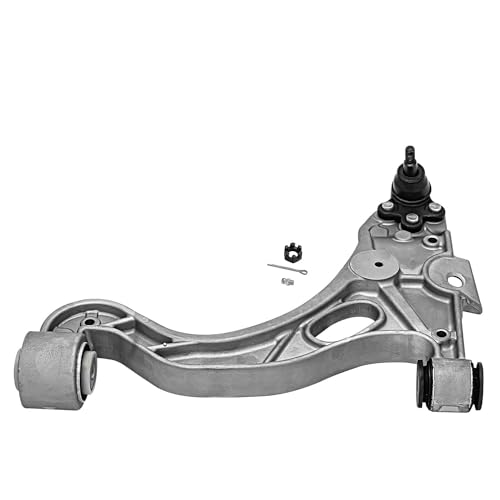 Image of Detroit Axle - 4pc Front End Control Arms Kit for Buick LeSabre DeVille Seville Park Avenue Riviera Aurora Replacement 2 Lower Control Arms w /Ball Joint 2 Sway Bar Links Assembly Set