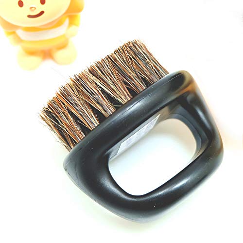 NANLAI Barber Finger Knuckle Fade Brush & Bartbürste Cover