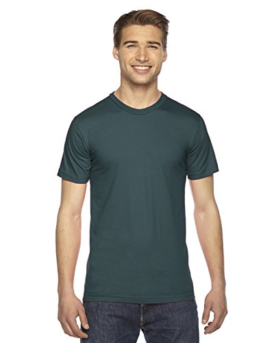 T-shirt unisexe American Apparel Fine Jersey, forêt, moyen