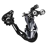 cambio shimano alivio m410 8v Acción de luz avanzada. ZZHH 9 velocidades MTB Montaña Bicicleta Sombra Trasera Desviador de Bicicletas Ajuste para Shimano Alivio RD-M4000 Bicicleta Trasero Desviador de desviadores (Color : Black)
