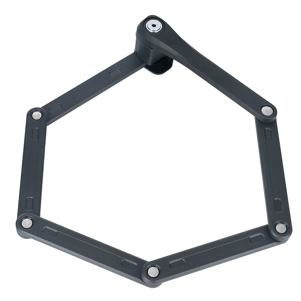 Oxford Products LK511 LinkLock GL składany zamek rowerowy, sprzedawany bezpieczny, złoty, czarny