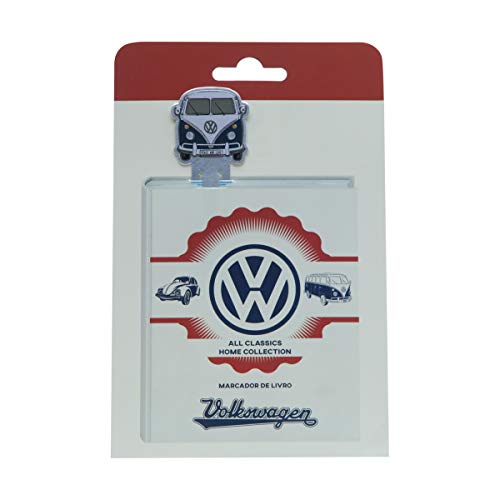 Marca Página Alumínio Vw Kombi Azul 4x11.3cm Urban Azul