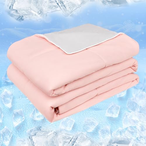 DILIMI Cooling Comforter, Double Sided Cooling Blanket for