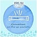 Fresh Guard Soak by Efferdent for Retainers & Clear Braces, Original Version, 24 Count