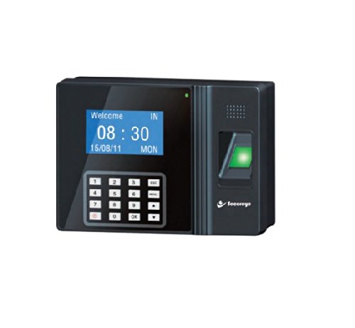 Secureye SB100CB IP Biometric System Cum Access Control Attendance Machine Fingerprint, Card and Battery Backup Secur-eye (Black)