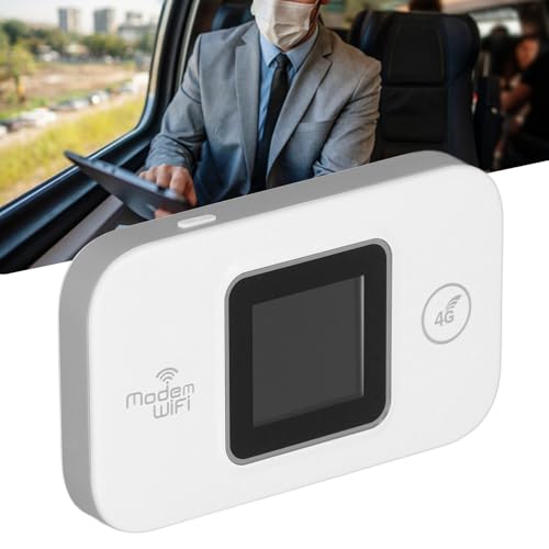 Image of Fydun 4G Mobile WiFi Hotspot, LTE Modem Unlocked 5G Portable Router for Networking Products Wireless Internet Phones Laptops Tablets Europe Asia Version Supports B1 B3 B7 B8 B20 B38 40