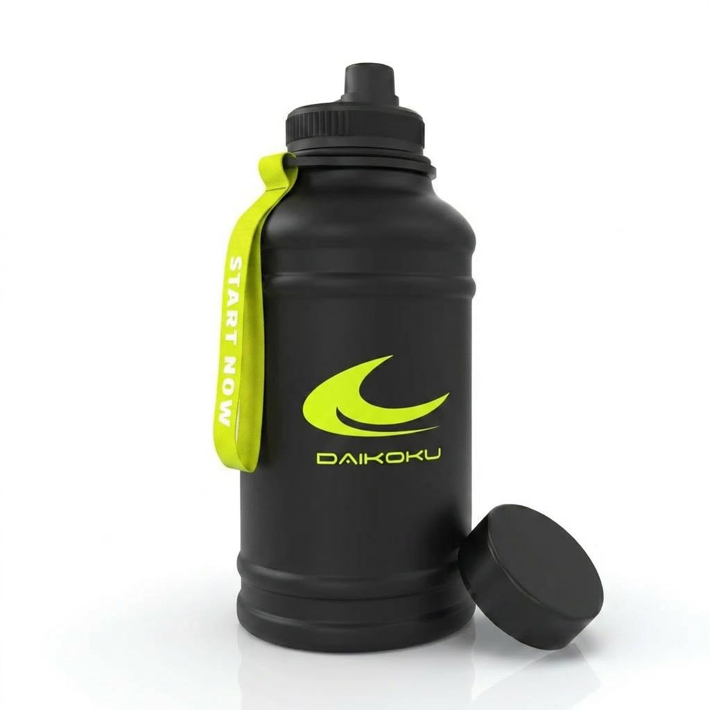 Gourde inox sport Daikoku 1,3L idéale pour gym randonnée et grands voyages