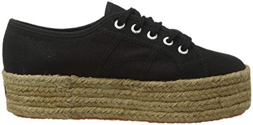 Superga Women's 2790-COTROPEW Gymnastics Shoes, Black, 7.5 W / 6 M US | Image 5