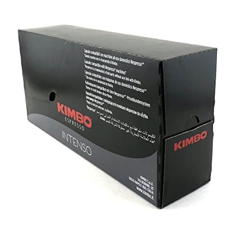 Kimbo Espresso Intenso Nespresso Capsules, 100% Arabica Coffee (Pack of 100 Capsules) Cover