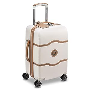 DELSEY Paris - Chatelet AIR 2.0 - Hartschalen-Kabinenkoffer 55 cm x 35 cm x 25 cm - 38 L - S - Angora