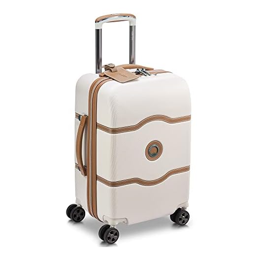 DELSEY PARIS - CHATELET AIR 2.0 - Hartschalenkoffer 82 cm x 55 cm x 34 cm - 132 L - XXL - Angora