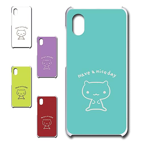 Galaxy A22 SC-56B �P�[�X �J�o�[ �|���J�[�{�l�[�g�� �X�}�z�P�[�X �l�R�� Have a nice day [�f�U�C��D/�~���g�O���[��] TK-972D �M�����N�V�[A22 docomo