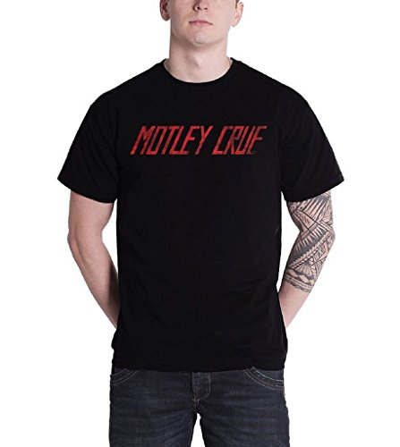 Motley Crue Too Fast Distressed Logo T-Shirt
