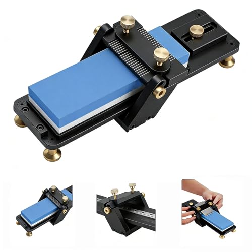 Chisel Sharpening Jig Adjustable Fixed-Angle Plane Irons Sharpener Jig