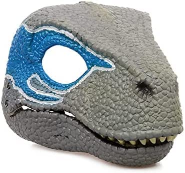 XIssg Jurassic World T-Rex Maske, Halloween Party Cosplay Kostüm Party Zubehör Requisiten (B), 26 x 24 cm Cover