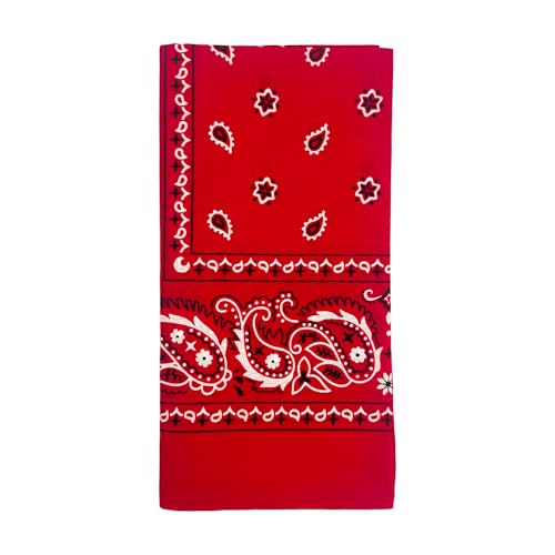 Image of Vamqor 100% Cotton 10 Pack Fine Bandanas