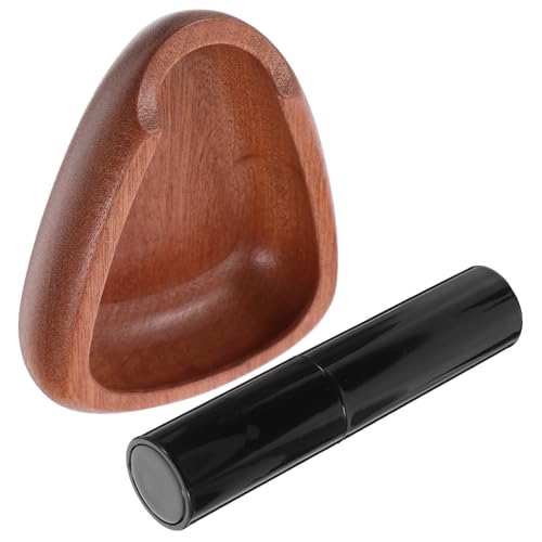 FRCOLOR 胡桃木製コーヒー豆計量カップ 小型計量皿 精密計測 抗静電スプレーボトル スペース節約設計 家 カフェ 業務用対応