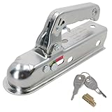 Trailer Unbraked hitch coupling with lock Only suitable for use with Unbraked trailers Suitable for attachment onto 50mm square drawbar Pressed steel hitch for use with 50mm tow balls Maximum gross weight trailer – 800 kgs