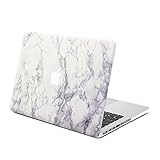 MacBook Pro 15 with Retina display Case, GMYLE Hard Case Print Frosted for MacBook Pro 15 with Retina display - Marble Pattern Rubber Coated Hard Shell Case Cover (Not fit for MacBook Pro 15)