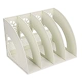 【Material y tamaño】-- Material: hecho de plástico resistente y duradero de alta calidad, resistente al desgaste, no se deforma fácilmente. Tamaño: 33,5 x 23,6 x 23,6 cm (largo x ancho x alto). Ancho de cada compartimento: aproximadamente 80 mm.