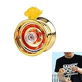 Calidad prémium: el Yo-Yo está hecho de una aleación de alta calidad que no solo es duradera y resistente gracias a la buena tecnología, sino que también prolonga el tiempo de sueño. Es tan estable que puede caer en el suelo sin preocupaciones.