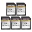 64GB 4K Camera Pro SD Card 5-Pack