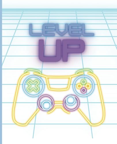 Gamers Composition Notebook | Wide Ruled | 110 pages | 7.5 x 9.25 inches | For kids and teens | Cute book for party favors | School Supplies| Video Gaming image 2