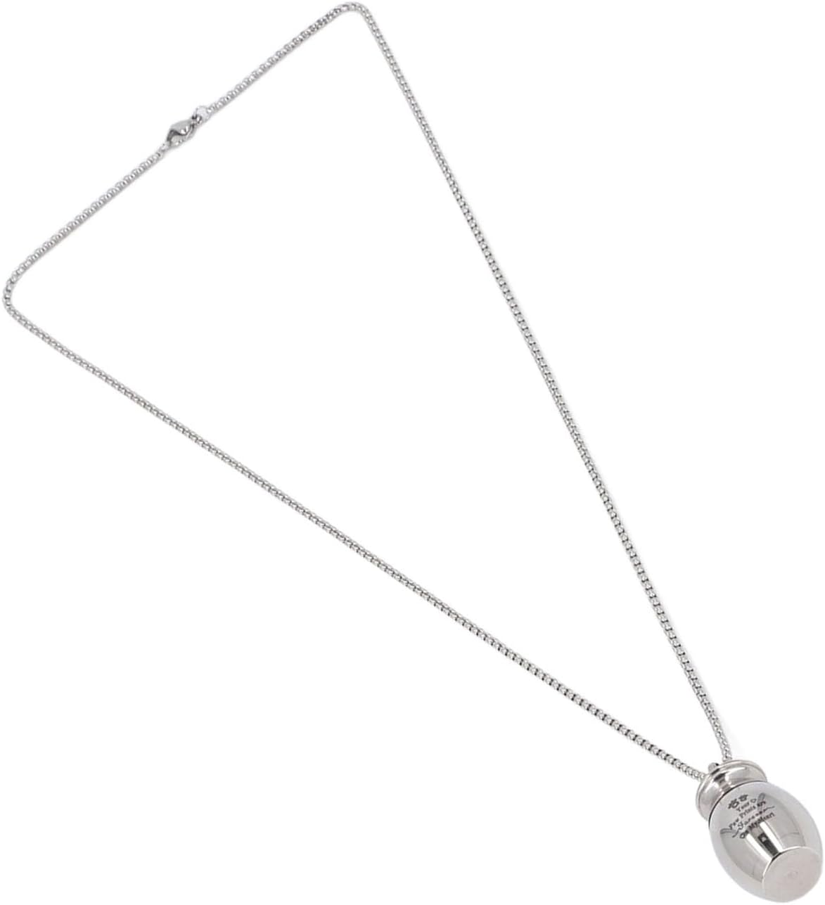 Pet Urn Necklace, Engraved Large Capacity Ashes Holder