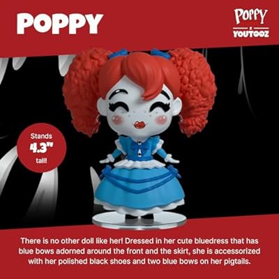 Poppy YouTooz, 4.3 Vinyl Figure Collectible from Poppy Playtime Youtooz Collection, Collectible Poppy Playtime Toys