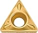 KYOCERA TCMX2151WP CA530 Turning Insert for Steel, CA530 Grade, Carbide, WP Chip Breaker, TCMX, 0.016" Corner Radius, Neutral, 0.5000" IC, TiCN/Al2O3/TiN